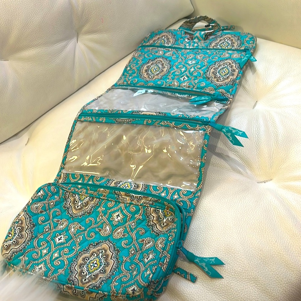 Vera Bradley hanging toiletry organizer